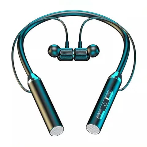 Écouteurs Bluetooth Intra-Auriculaires pour Sport Étanche avec Tour de Cou Sans Fil.