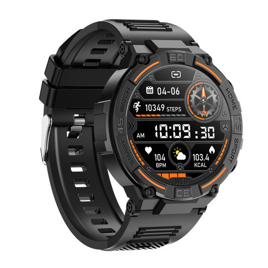 HW50  Montres Sport intelligente avec lampe de poche pour hommes et femmes cadran direct plusieurs couleurs