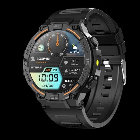 HW50  Montres Sport intelligente avec lampe de poche pour hommes et femmes cadran direct plusieurs couleurs